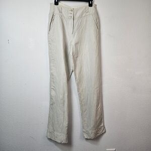 POETRY Linen Silk Pants Minimalist Size US 8